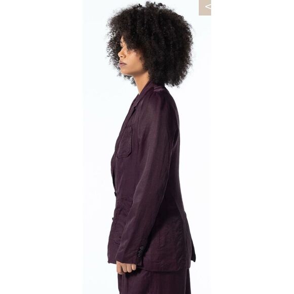 Burning Torch WALLACE BLAZER in PRUNE NWT Size XS - Picture 5 of 11